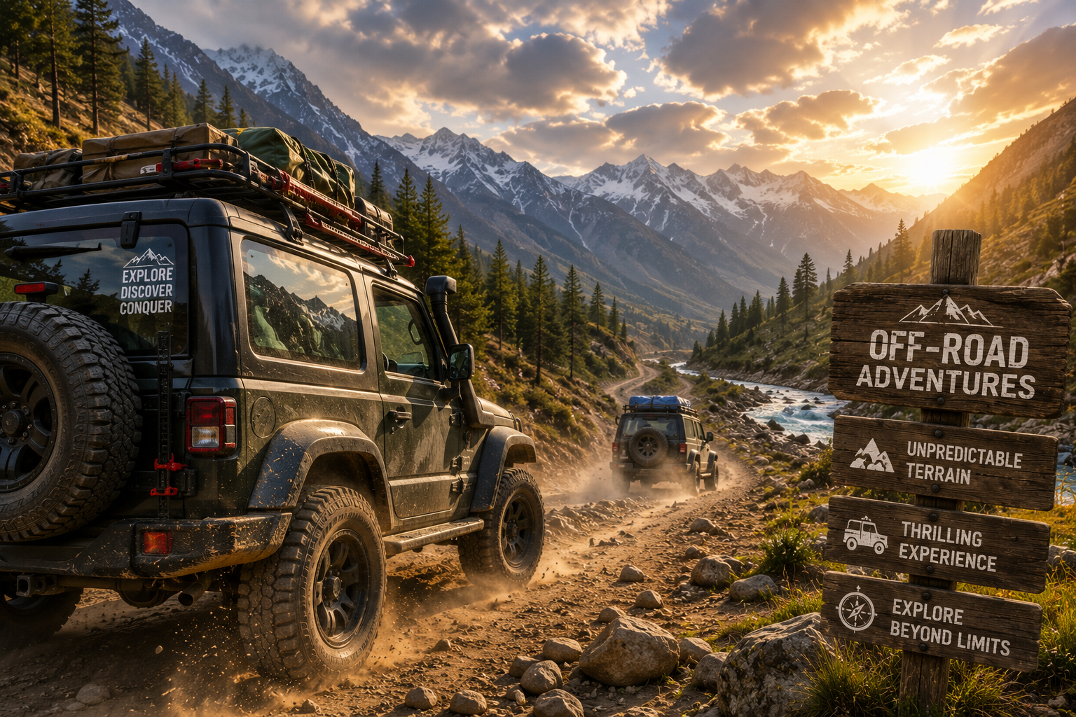 Off-roading tours by County Vacation
