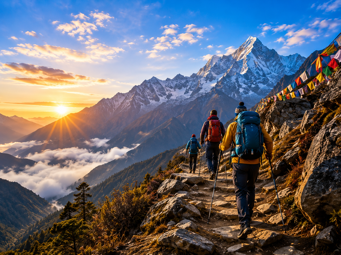 Trekking expeditions by County Vacation